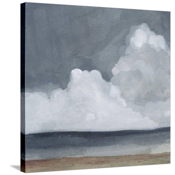 Art.com Cloud Landscape I Stretched Canvas Print Wall Art by Emma Scarvey, 30" x 30"