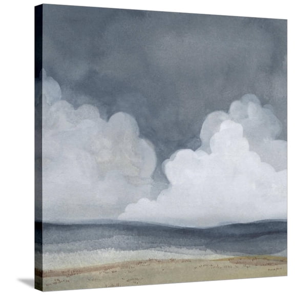 Art.com Cloud Landscape II Stretched Canvas Print Wall Art by Emma Scarvey, 30" x 30"