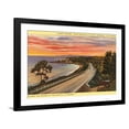 thumbnail image 1 of Art.com Coast Highway, Santa Barbara, California Art Print, Black Frame Wall Art, 44" x 32", 1 of 5