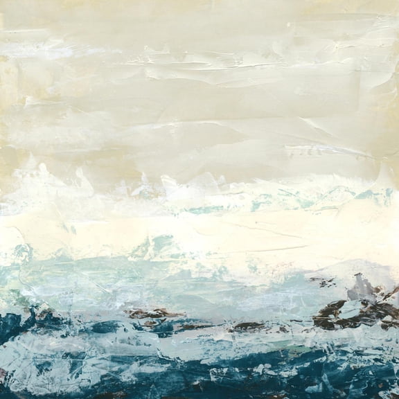 Art.com Coastal Currents I Art Print by Erica J. Vess, 30" x 30"