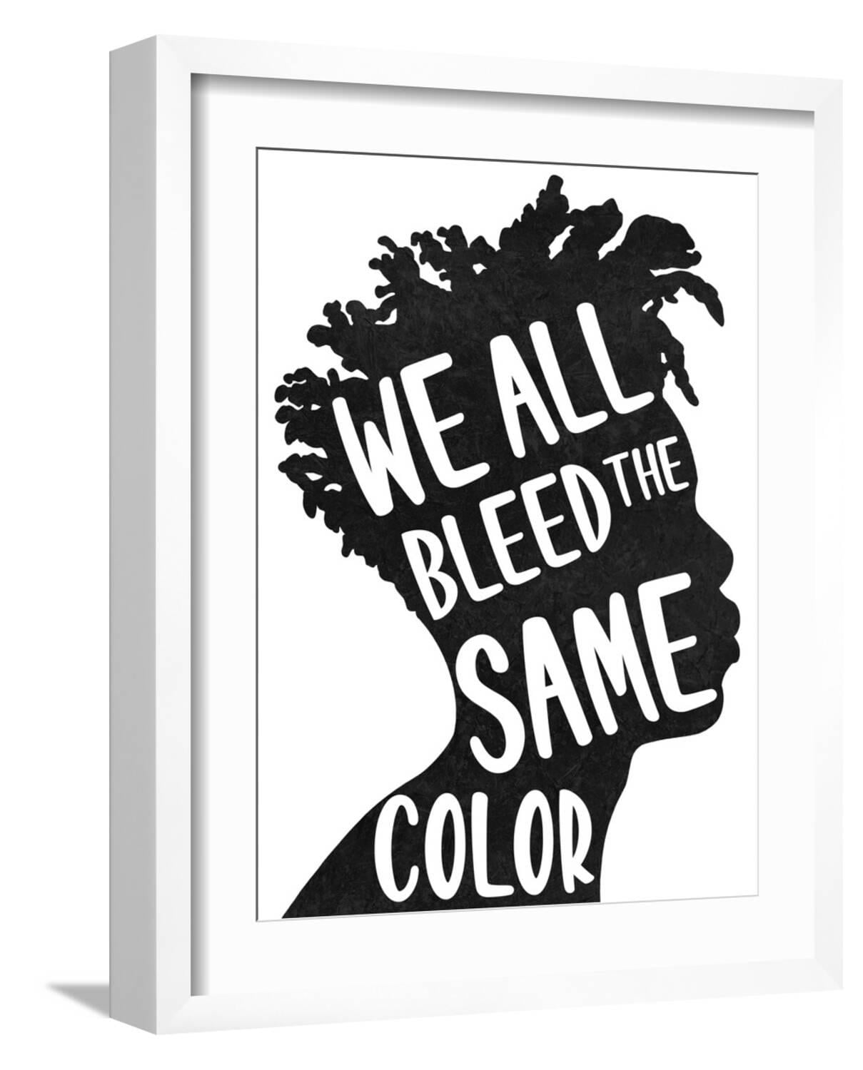 Color Equality Images Art.com Color Equality 1 Art Print by Marcus Prime, White Frame Wall ...