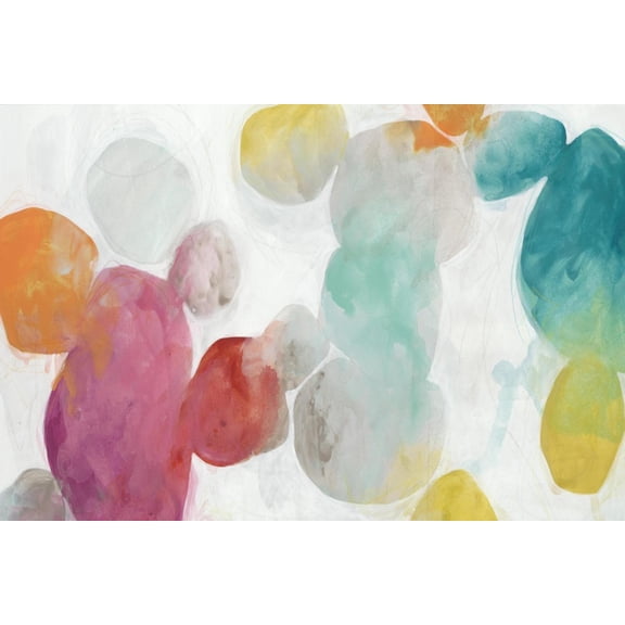 Art.com Color Interplay II Art Print by June Erica Vess, 18" x 12"