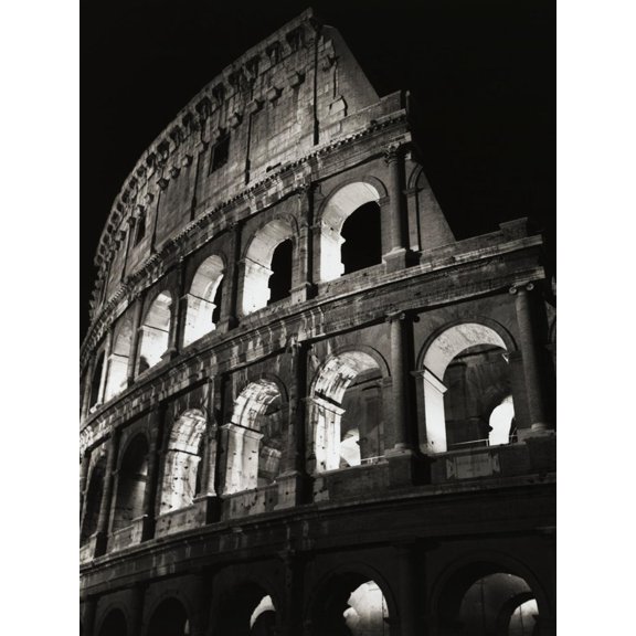 Art.com Colosseum Archways Photographic Print by Bettmann, 12" x 16"