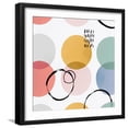 thumbnail image 1 of Art.com Colour Motion II Art Print by Isabelle Z, Black Frame Wall Art, 21" x 21", 1 of 5