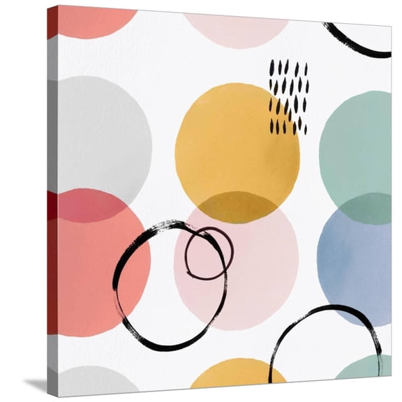 Art.com Colour Motion II Stretched Canvas Print Wall Art by Isabelle Z, 30" x 30"