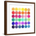 thumbnail image 1 of Art.com Colourplay 6 Giclee Print by Garima Dhawan, Brown Frame Wall Art, 21" x 21", 1 of 5
