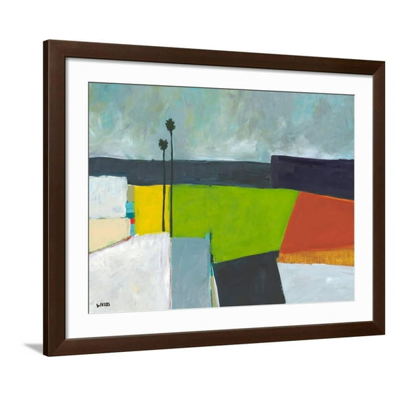 Art.com Composed Earth Art Print by Jan Weiss, Brown Frame Wall Art, 40" x 32"