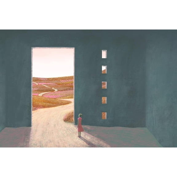 Art.com Conceptual art, surreal artwork Art Print by Kampanart Sangsorn, 18" x 12"