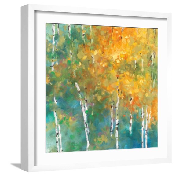 Art.com Confetti II Art Print by Julia Purinton, White Frame Wall Art, 21" x 21"