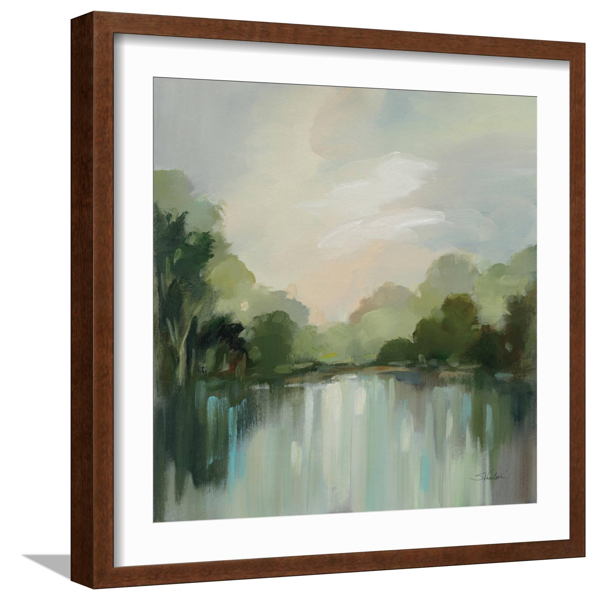 Art.com Cool Spring Day Art Print by Silvia Vassileva, Brown Frame Wall ...