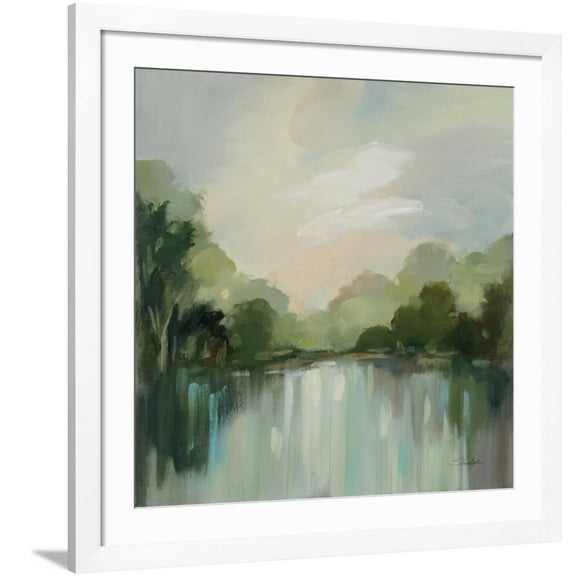 Art.com Cool Spring Day Art Print by Silvia Vassileva, White Frame Wall Art, 38" x 38"