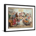 thumbnail image 1 of Art.com The Cow Pock or the Wonderful Effects of the New Inoculation, Satire on Jenner's Treatment Photographic Print by James Gillray, Black Frame Wall Art, 29" x 23", 1 of 5