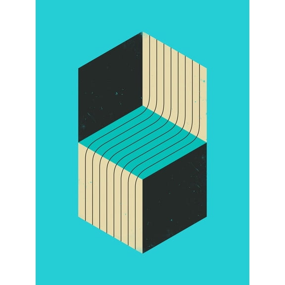 Art.com Cubes 1 Art Print by Jazzberry Blue, 12" x 16"