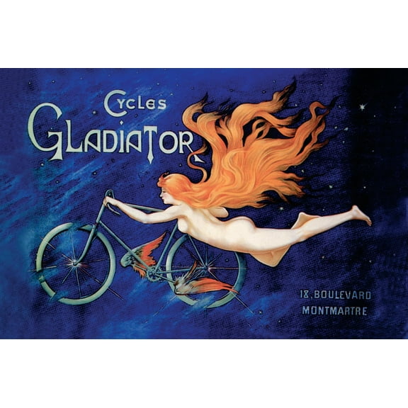 Art.com Cycles Gladiator Art Print, 24" x 16"