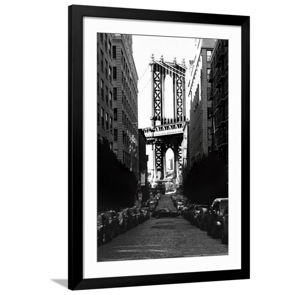 Art.com DUMBO Brooklyn NYC Photo, Black Frame Wall Art, 32" x 44"