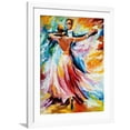 thumbnail image 1 of Art.com Dance Waltz Art Print by Leonid Afremov, White Frame Wall Art, 32" x 40", 1 of 5