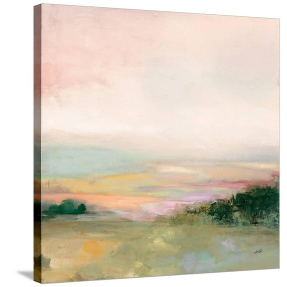 Art.com Dark Glowing Valley Stretched Canvas Print Wall Art by Julia Purinton, 30" x 30"