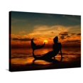 Daybreak Stretched Canvas Print Wall Art by Julie Fain, 32" x