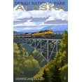 thumbnail image 1 of Art.com Denali National Park, Alaska - Hurricane Gulch Art Print by Lantern Press, 12" x 18", 1 of 4