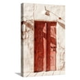 thumbnail image 1 of Art.com Desert Home - Old Red Door Stretched Canvas Print Wall Art by Philippe HUGONNARD, 12" x 18", 1 of 4