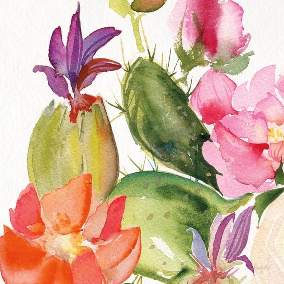 Art.com Desert Rose II Art Print by Kristy Rice, 16" x 16"