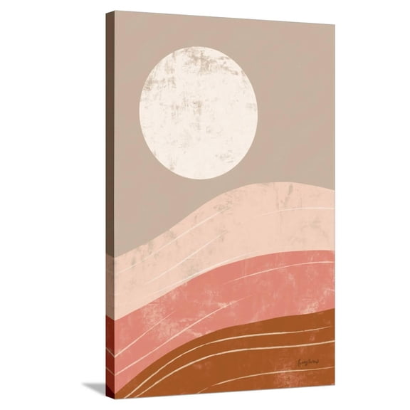 Art.com Desert Sunrise I Stretched Canvas Print Wall Art by Becky Thorns, 24" x 36"