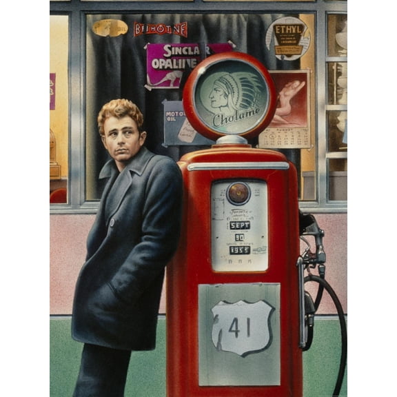 Art.com Destiny James Dean Art Print by Chris Consani, 12" x 16"