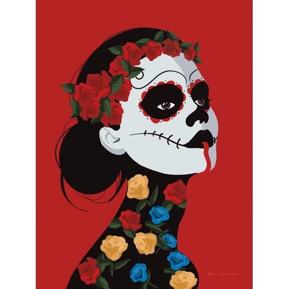Art.com Dia de Los Muertos I Art Print by Omar Escalante, 12" x 16"