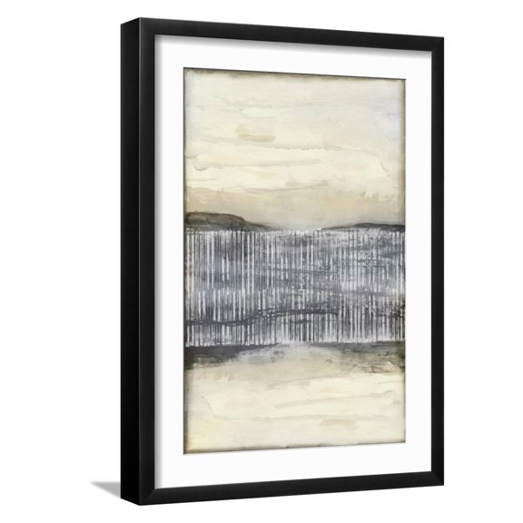Art.com Divided Horizon II Art Print by Jennifer Goldberger, Black Frame Wall Art, 17" x 23"
