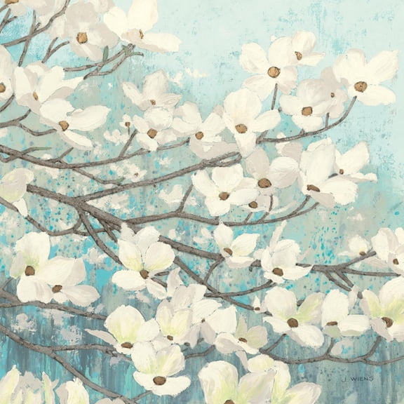 Art.com Dogwood Blossoms II Art Print by James Wiens, 16" x 16"