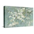 thumbnail image 1 of Art.com Dogwood in Spring on Blue Stretched Canvas Print Wall Art by Danhui Nai, 18" x 12", 1 of 4