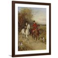thumbnail image 1 of Art.com Drawing Cover Giclee Print by Heywood Hardy, Brown Frame Wall Art, 32" x 40", 1 of 5
