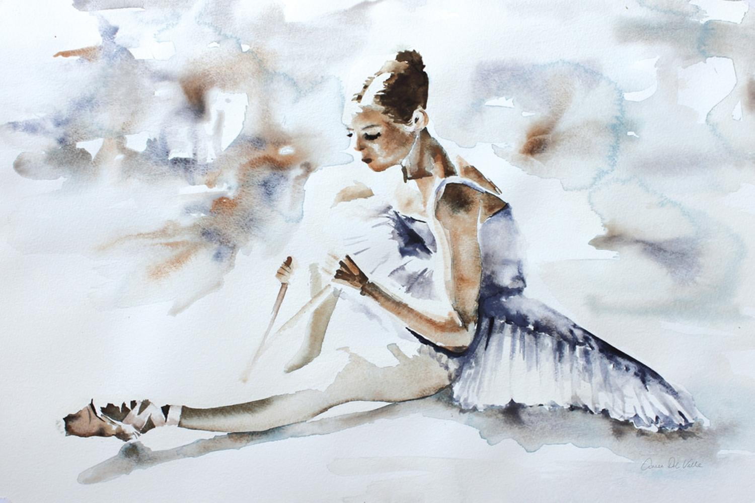 Aimee Del Valle Ballerina Canvas Art Print, 24" x 16"