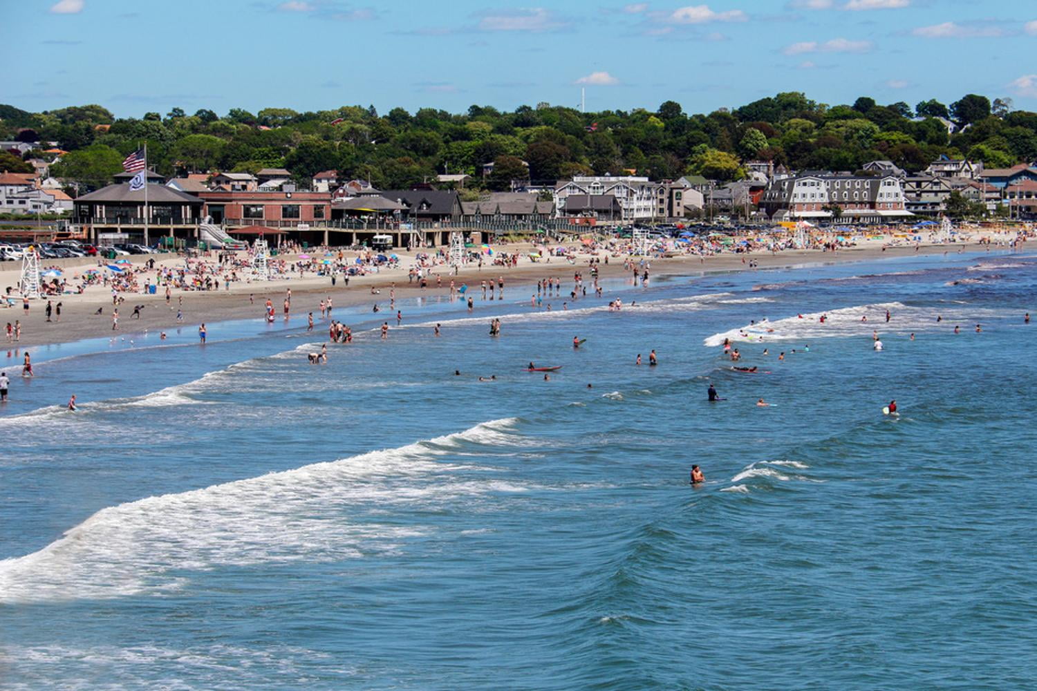 Easton's Beach Newport Rhode Island Photo, 36" x 24"