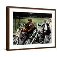 thumbnail image 1 of Art.com Easy Rider, Dennis Hopper, Peter Fonda, Jack Nicholson, 1969 Photo, Brown Frame Wall Art, 29" x 23", 1 of 5