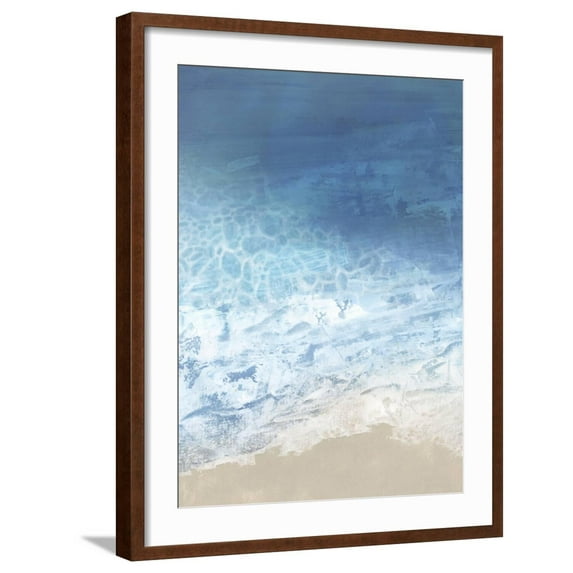 Art.com Ebb & Flow I Art Print, Brown Frame Wall Art, 23" x 29"