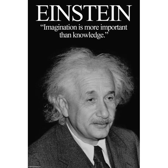 Art.com Einstein Art Print by Wilbur Pierce, 16" x 24"