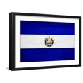 thumbnail image 1 of Art.com El Salvador Flag Design with Wood Patterning - Flags of the World Series Art Print by Philippe Hugonnard, Black Frame Wall Art, 23" x 17", 1 of 5