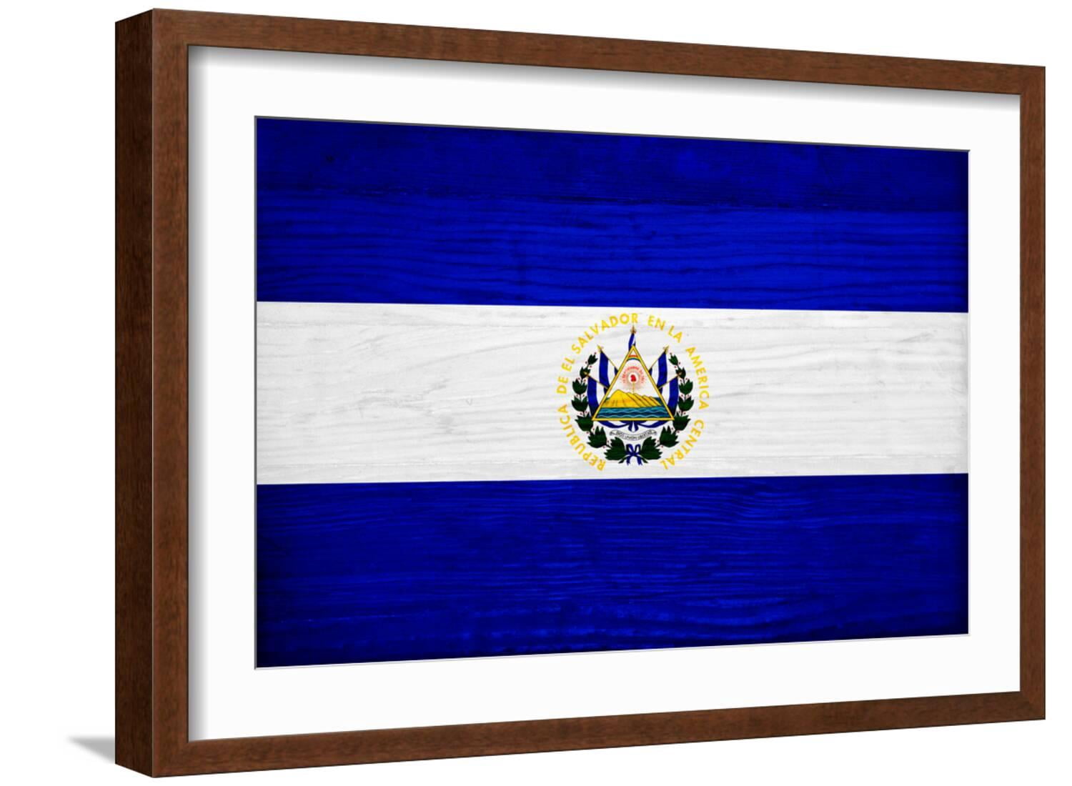 art-el-salvador-flag-design-with-wood-patterning-flags-of-the