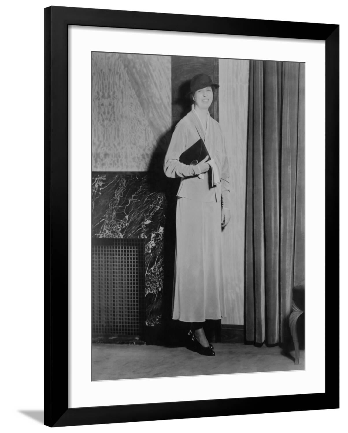 Art.com Eleanor Roosevelt, on Inauguration Day 1933 Photo, Black Frame ...