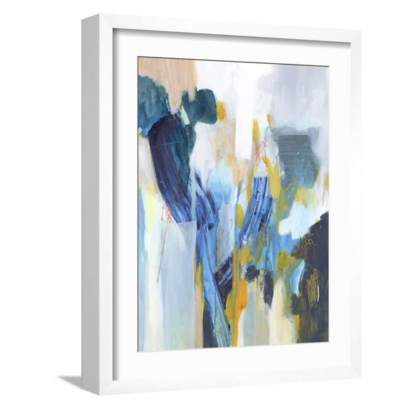 Art.com Elsewhere I Art Print by Victoria Borges, White Frame Wall Art, 17" x 21"