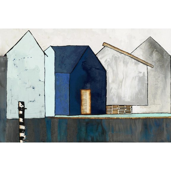 Art.com Empty Village Art Print by Laura Van Horne, 18" x 12"