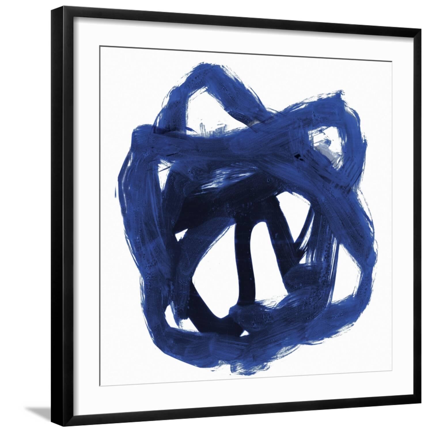Art.com Eternal Indigo I Art Print by PI Studio, Black Frame 