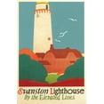 thumbnail image 1 of Art.com Evanston Lighthouse Poster Art Print, 12" x 18", 1 of 3