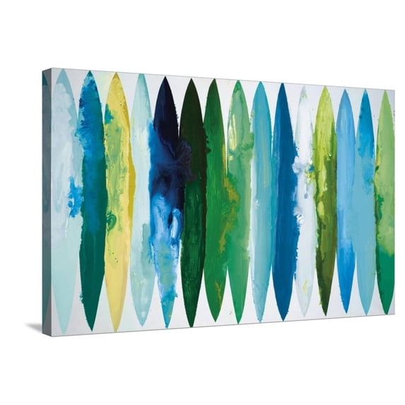 Art.com Even Flow III Stretched Canvas Print Wall Art by Randy Hibberd, 36" x 24"