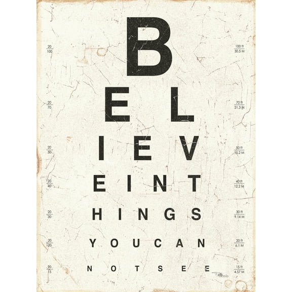Art.com Eye Chart I Art Print by Jess Aiken, 12" x 16"