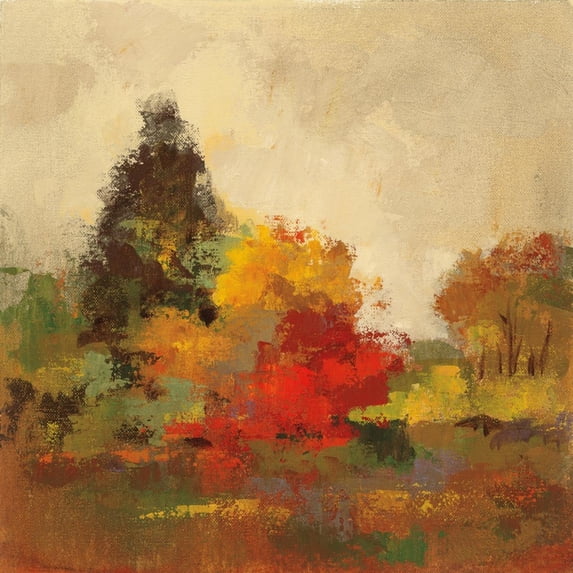 Art.com Fall Forest I Art Print by Silvia Vassileva, 30" x 30"