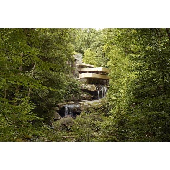 Art.com Falling Water Photo, 18" x 12"