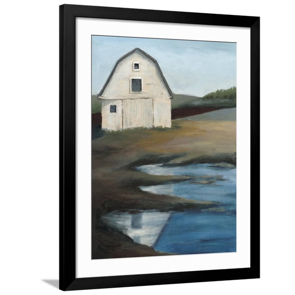 Art.com Farmstead I Art Print by Grace Popp, Black Frame Wall Art, 32" x 40"