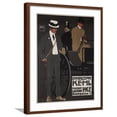 thumbnail image 1 of Art.com Fashion 011 Giclee Print by Vintage Lavoie, Brown Frame Wall Art, 23" x 29", 1 of 5